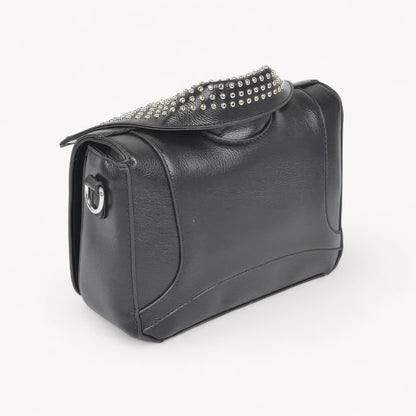 Metal Studded Jacket Crossbody