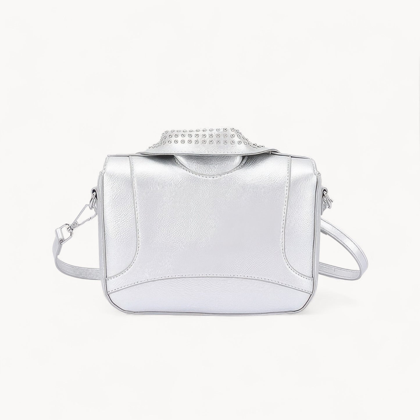 Metal Studded Jacket Crossbody