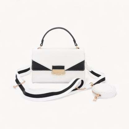 THE TWO-TONE METRO FLAP BAG