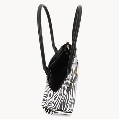 The Milan Zebra Shoulder Bag