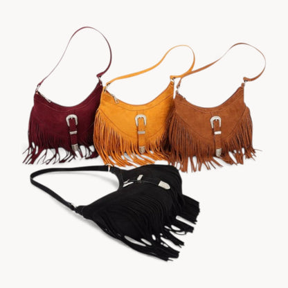 The Mesa Ridge Fringe Shoulder Bag