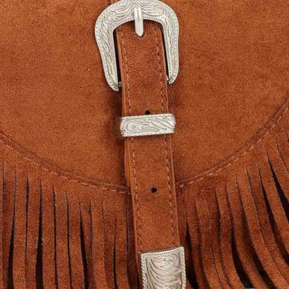 The Mesa Ridge Fringe Shoulder Bag