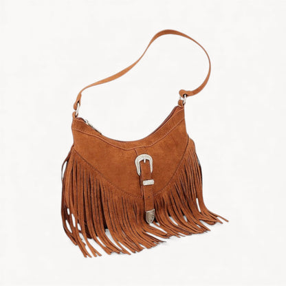 The Mesa Ridge Fringe Shoulder Bag