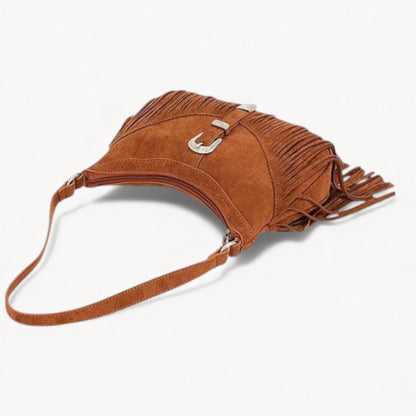 The Mesa Ridge Fringe Shoulder Bag
