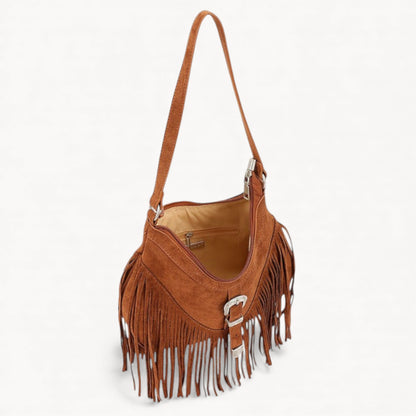 The Mesa Ridge Fringe Shoulder Bag