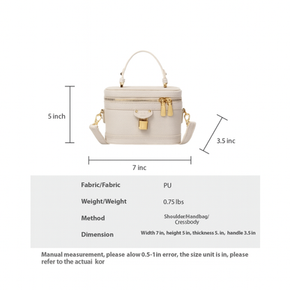 Vegan Leather Crossbody Bag