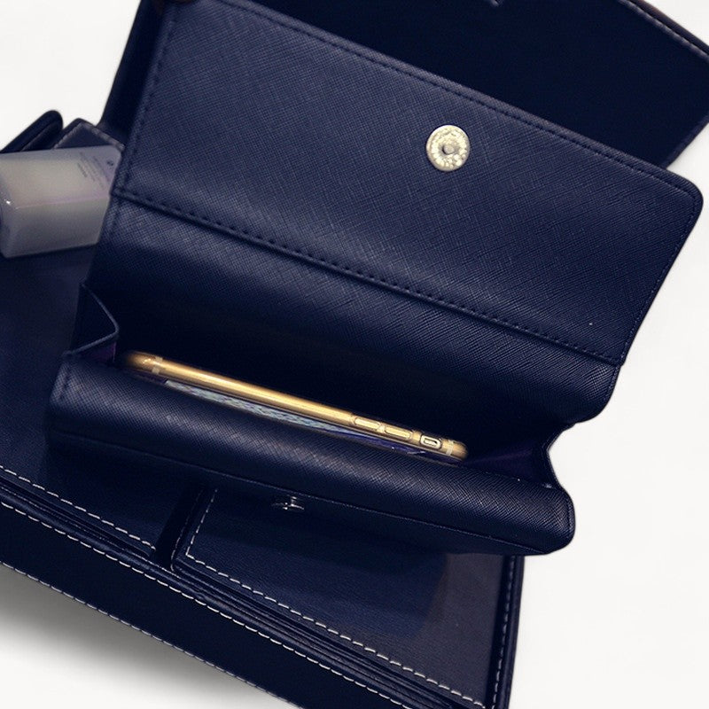 Studded Tri-fold Wallet