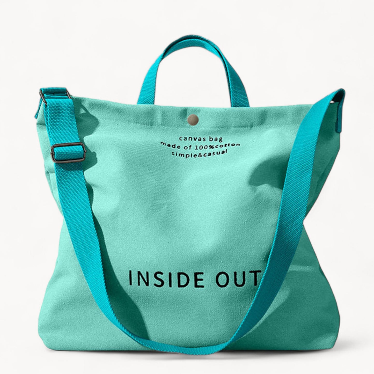 Inside-Out Canvas Tote Bag