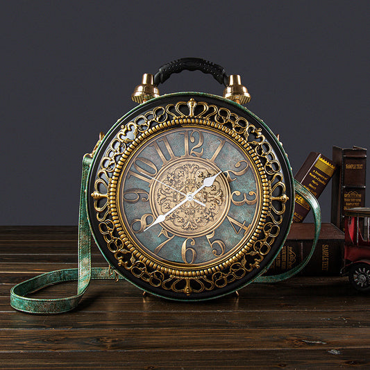 Classic Retro Clock Crossbody