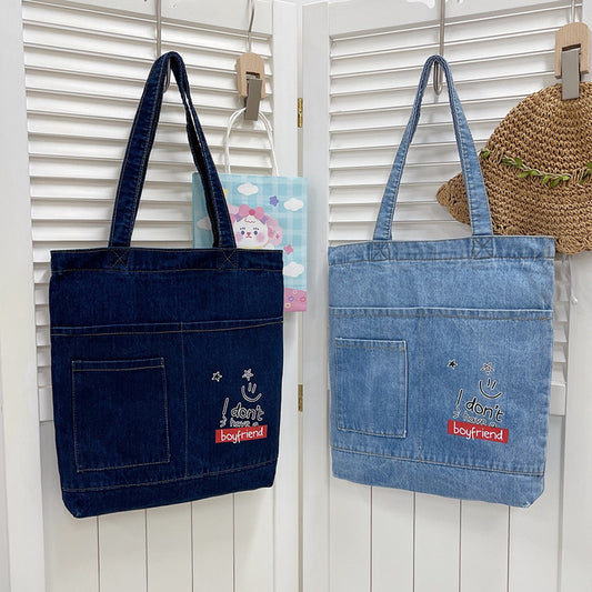 Women's Denim Tote Bag