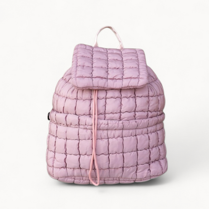 The Cloudline Quilted Puffer Backpack