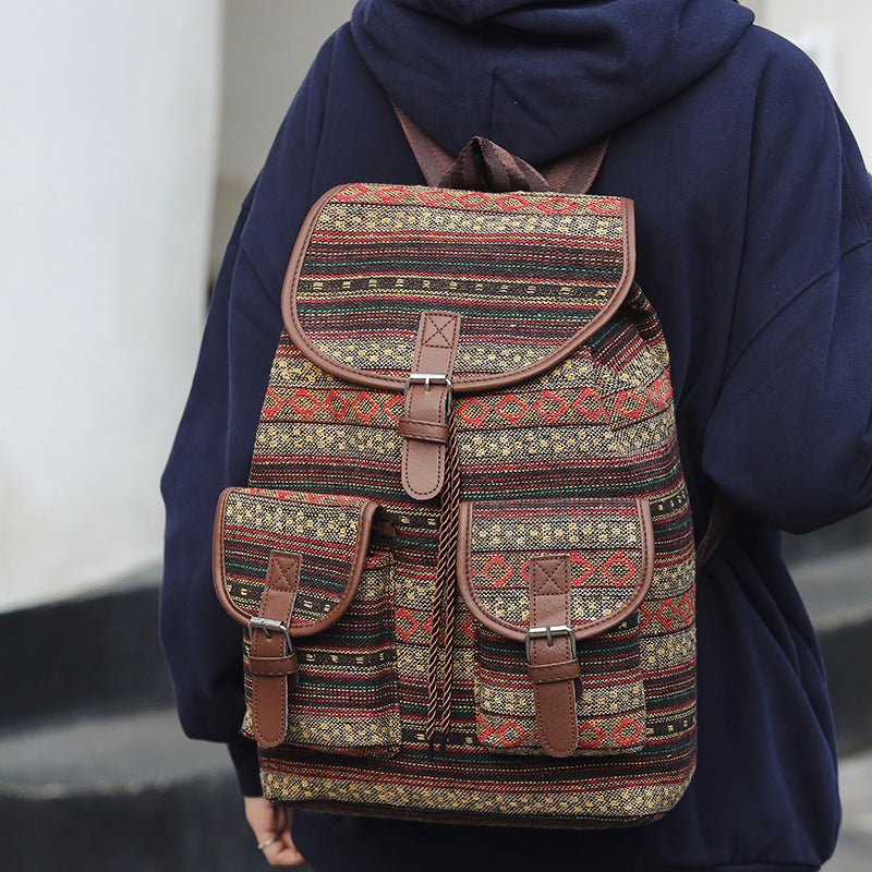 Boho Oxford Backpack