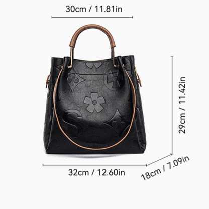Women's Fashion Embossed Tote Bag