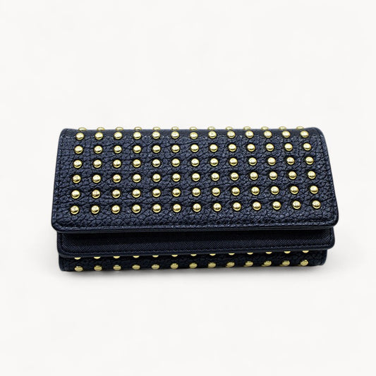 Studded Tri-fold Wallet