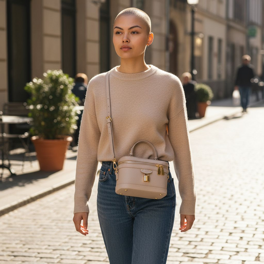 Vegan Leather Crossbody Bag