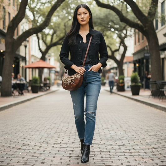 The Leopard Luxe Shoulder Bag