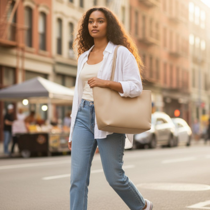 The Sculpted Minimal Tote