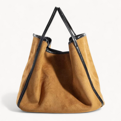 The Verona Soft Suede Tote