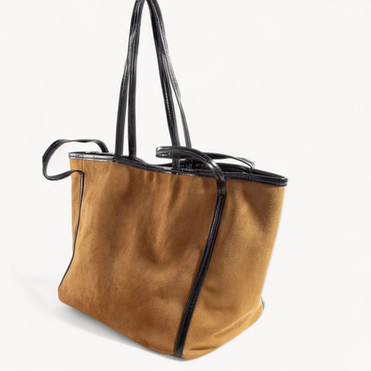 The Verona Soft Suede Tote