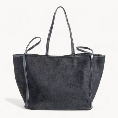 The Verona Soft Suede Tote