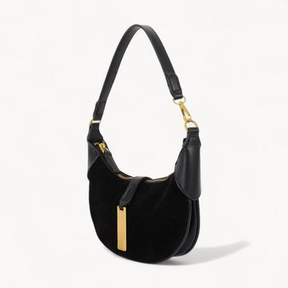 Crescent Luxe Shoulder Bag