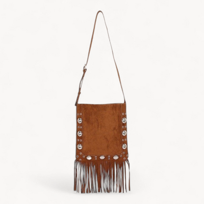 The Silver Ridge Fringe Bag