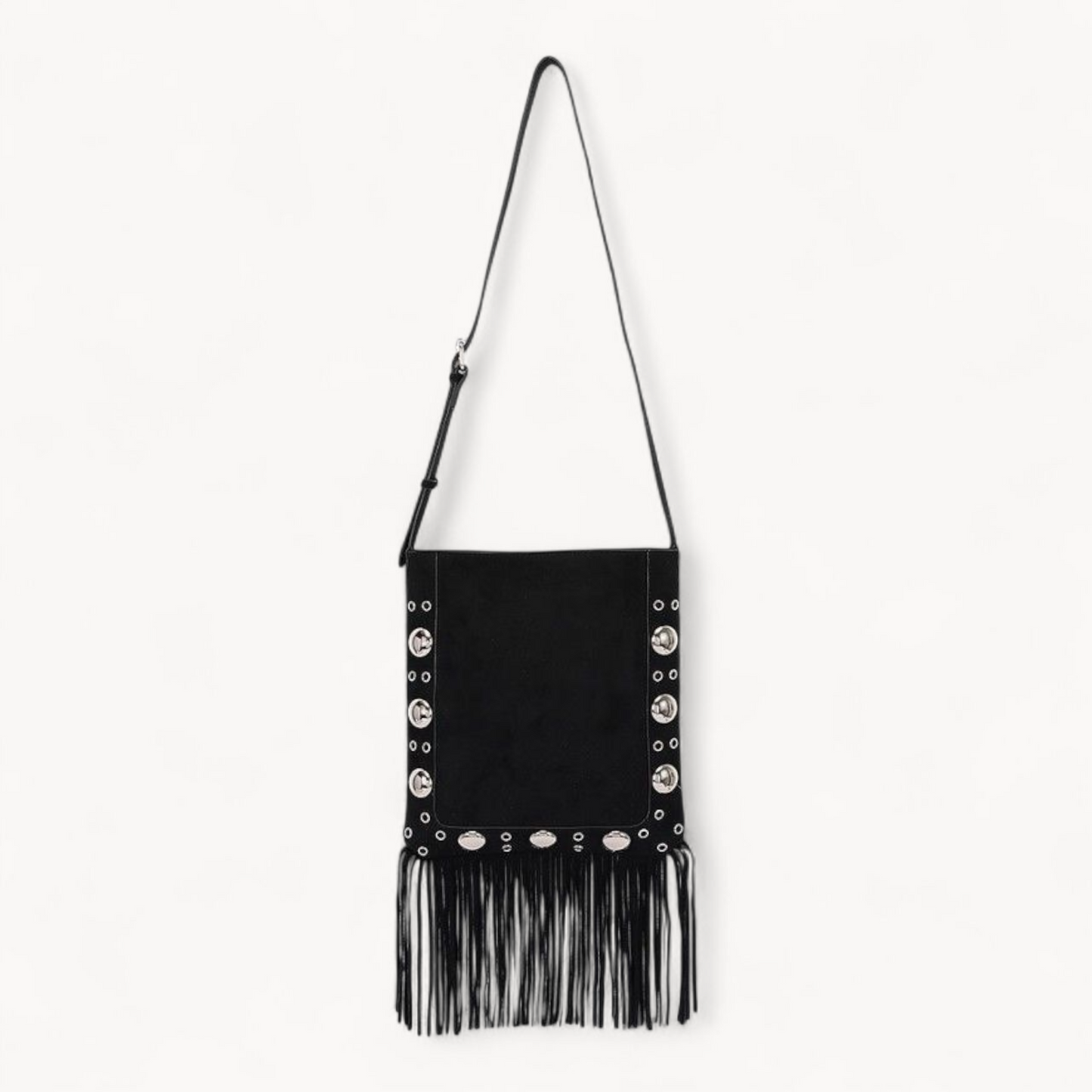 The Silver Ridge Fringe Bag