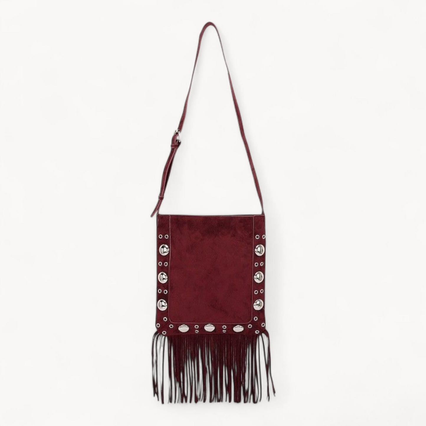 The Silver Ridge Fringe Bag