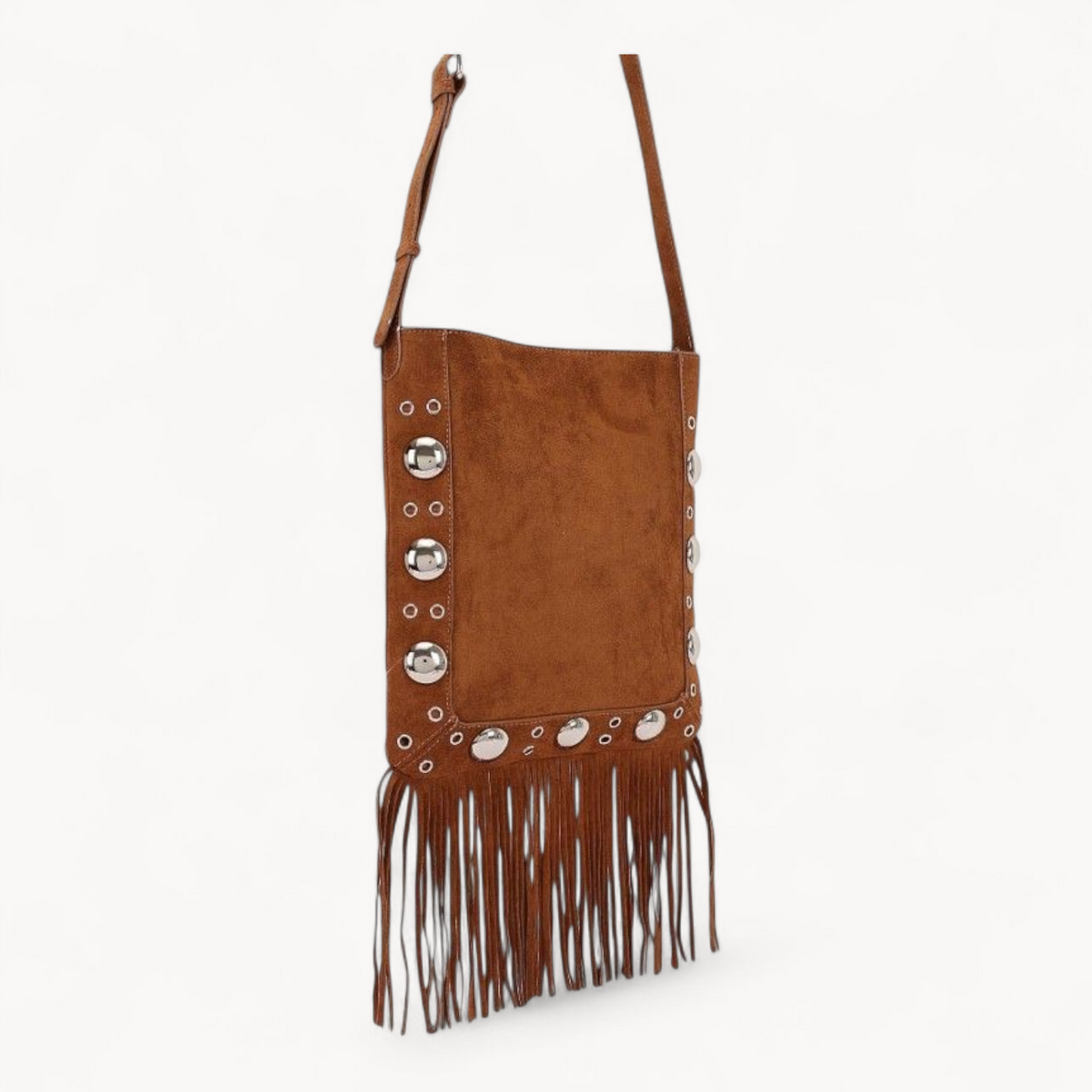 The Silver Ridge Fringe Bag