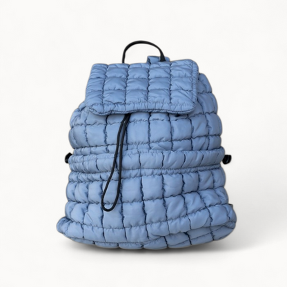 The Cloudline Quilted Puffer Backpack