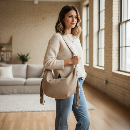 Desert Ridge Hobo Bag | Western Crescent Bag