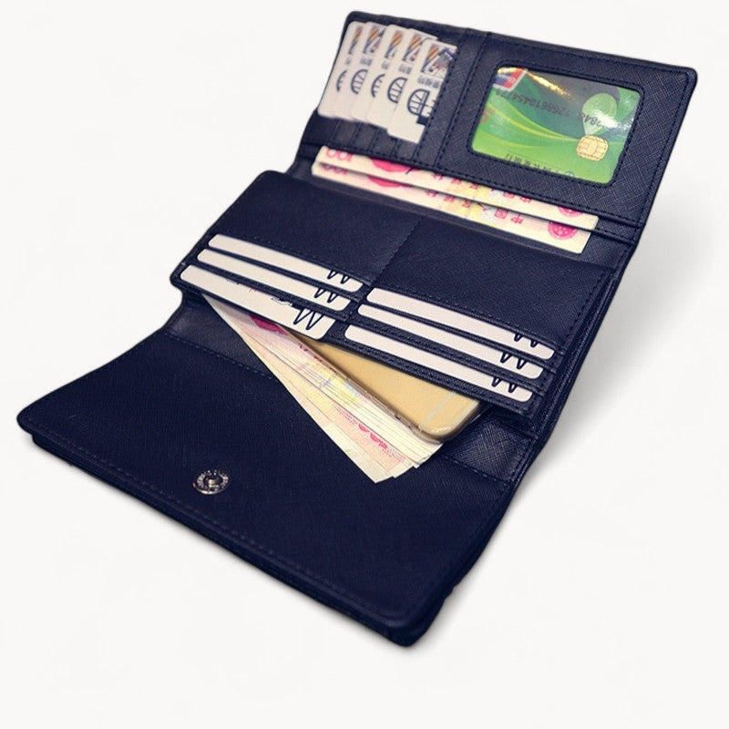 Studded Tri-fold Wallet