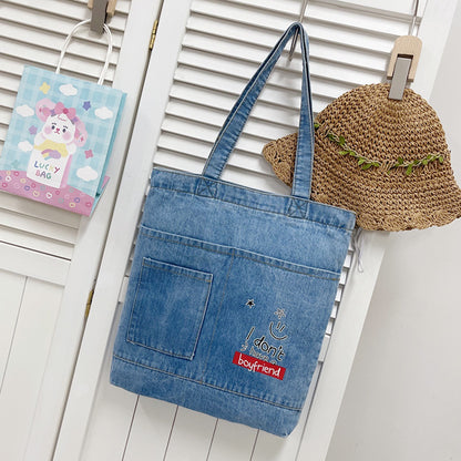 Women's Denim Tote Bag
