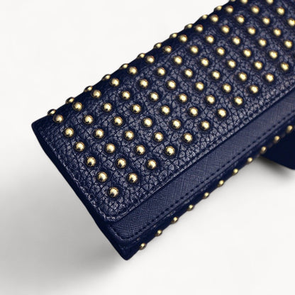 Studded Tri-fold Wallet