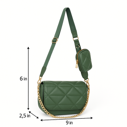 The Emery Quilted Crossbody