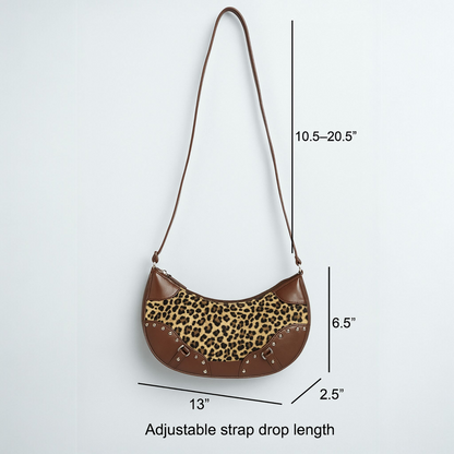 The Leopard Luxe Shoulder Bag