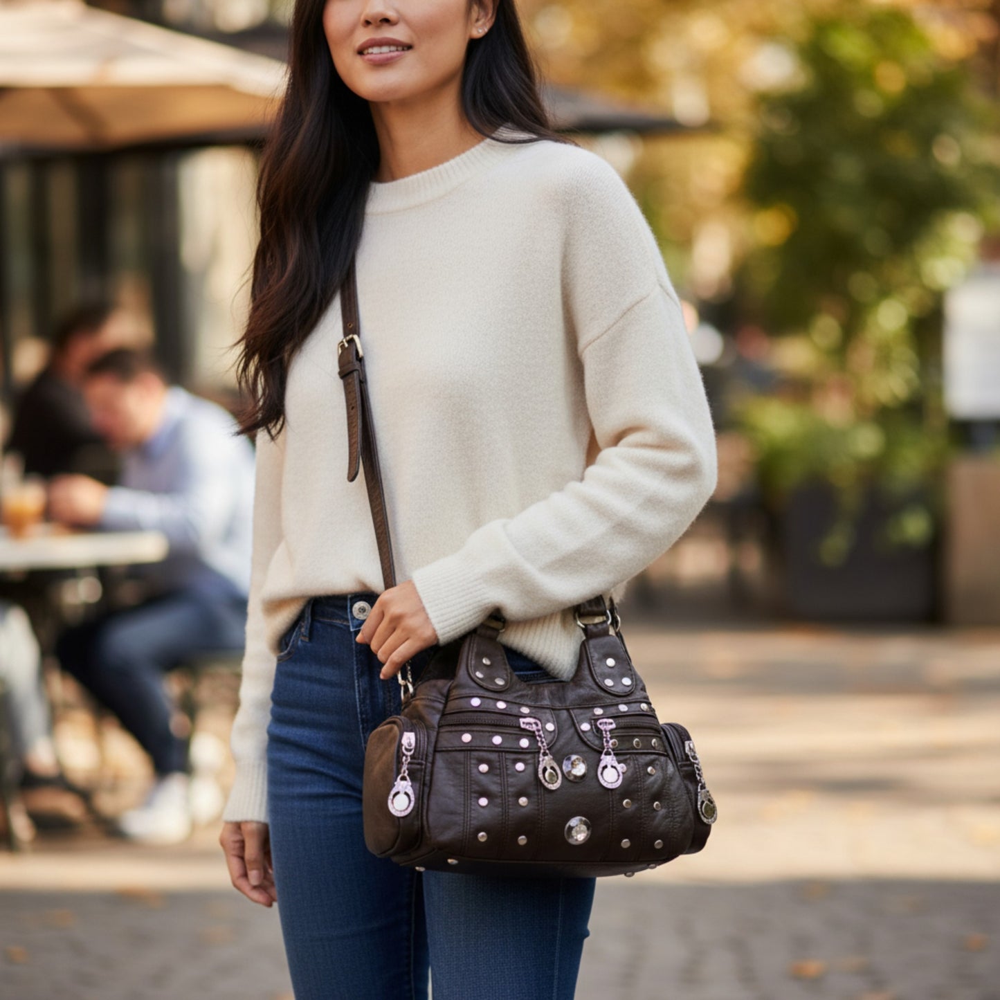 The Metallic Muse Handbag