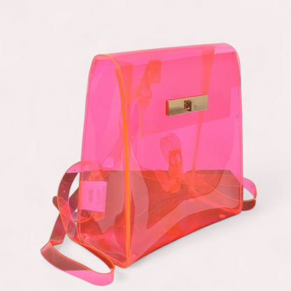 The Jelly Pop Clear Backpack