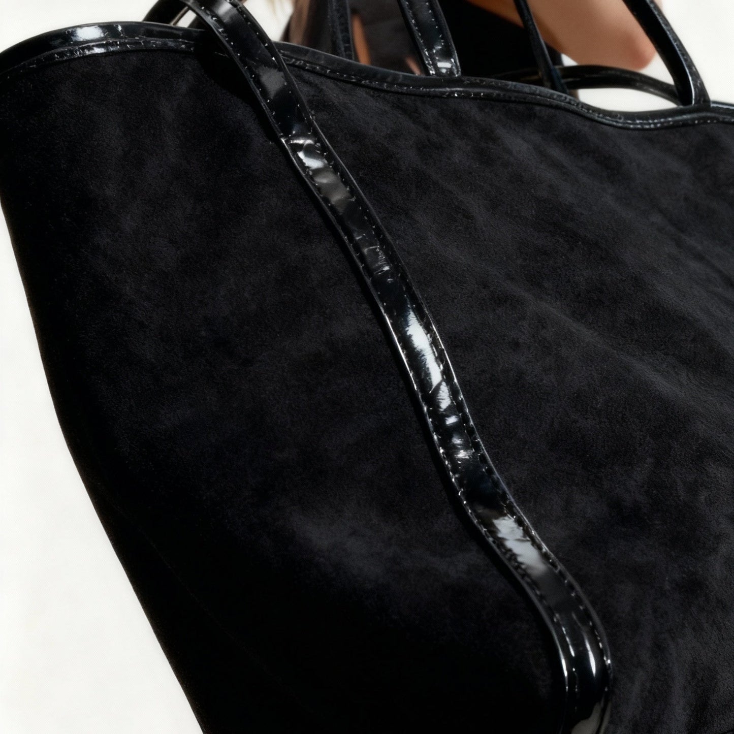 The Verona Soft Suede Tote