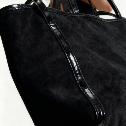 The Verona Soft Suede Tote