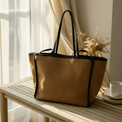 The Verona Soft Suede Tote